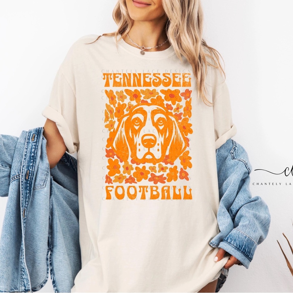 Tennessee Volunteers Football Comfort Colors Tee